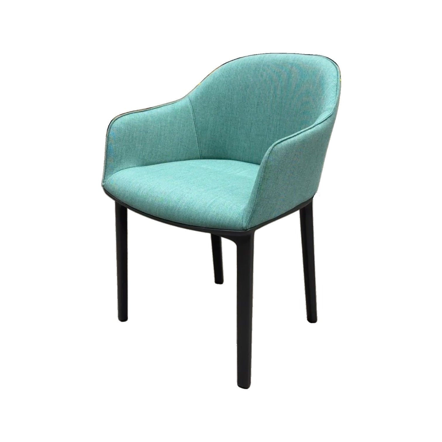 Softshell Chair 4 leg-base, Kvadrat Technicolour 0930