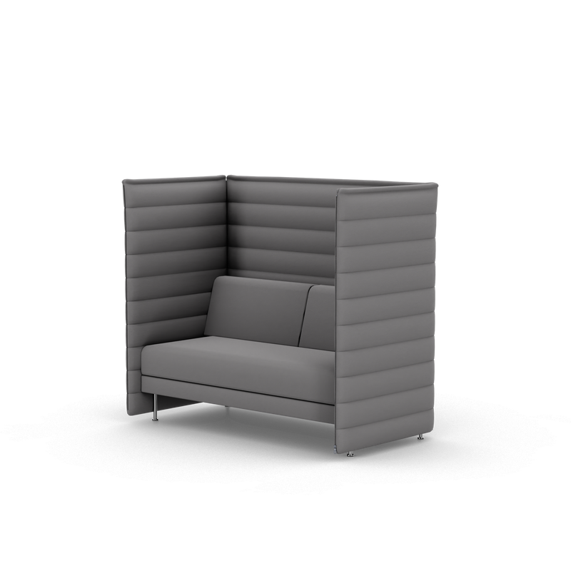 Alcove Plus Sofa 2-Seater, Laser, Dark Grey