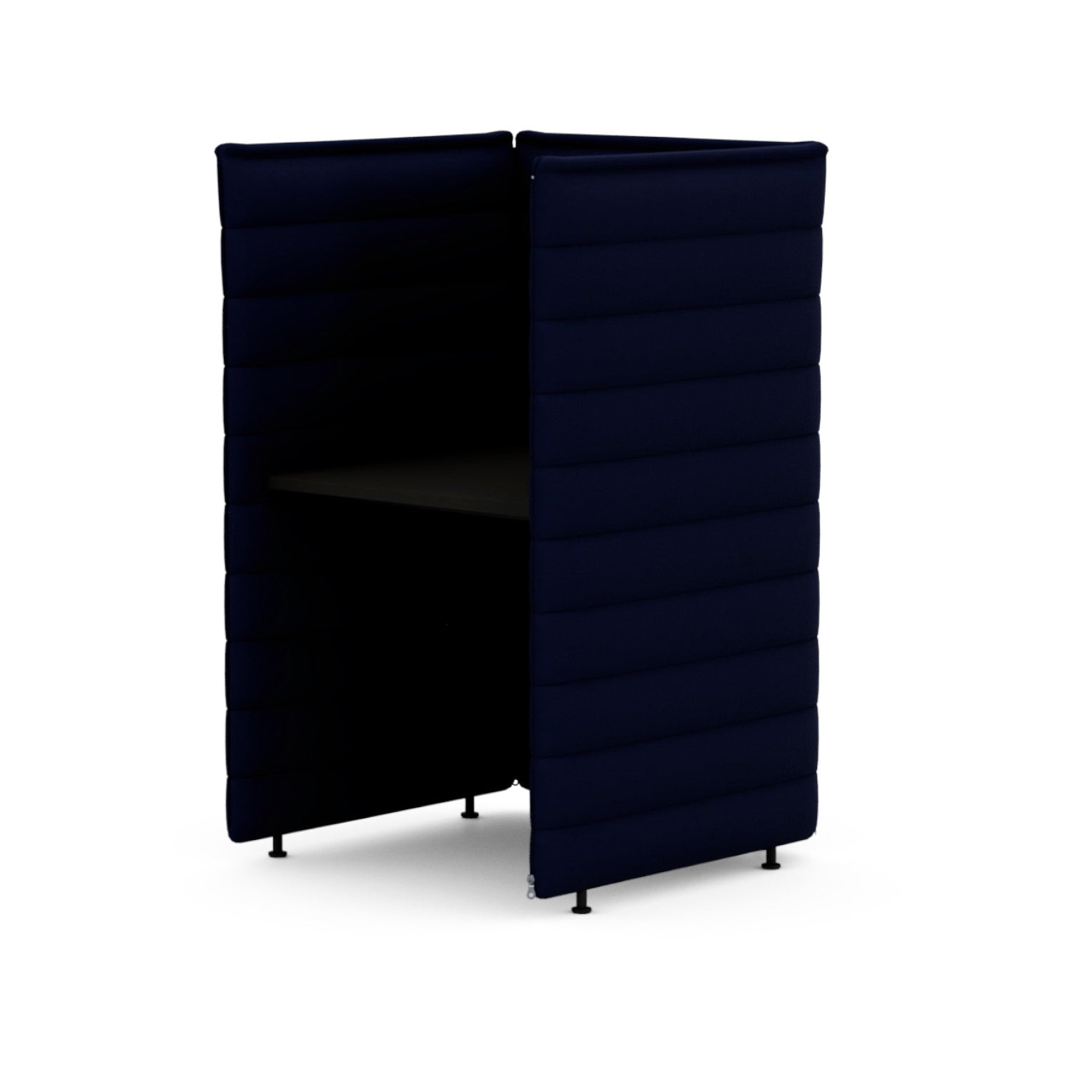 Alcove Plus Desk S, Cozy 2, Dark blue