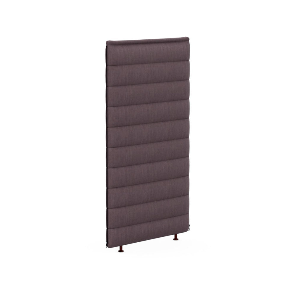 Alcove Plus Sofa 3-Seater + 2x Screen, Tress, Aubergine/Melange