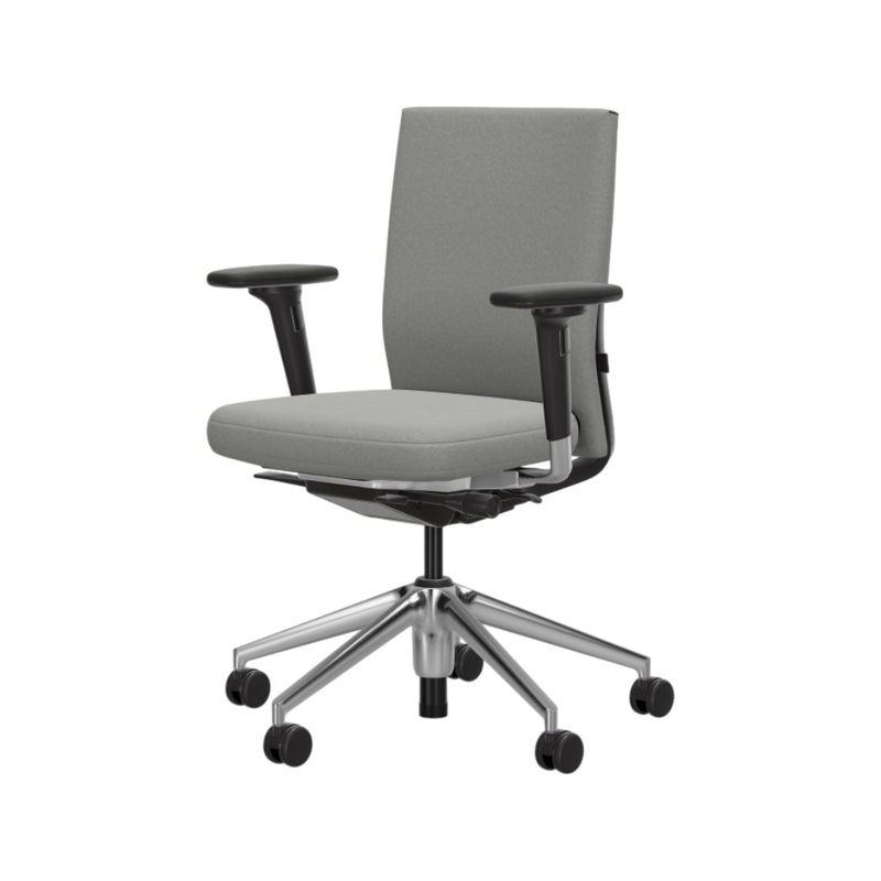 ID Soft – Frame colour basic dark, base polished aluminium