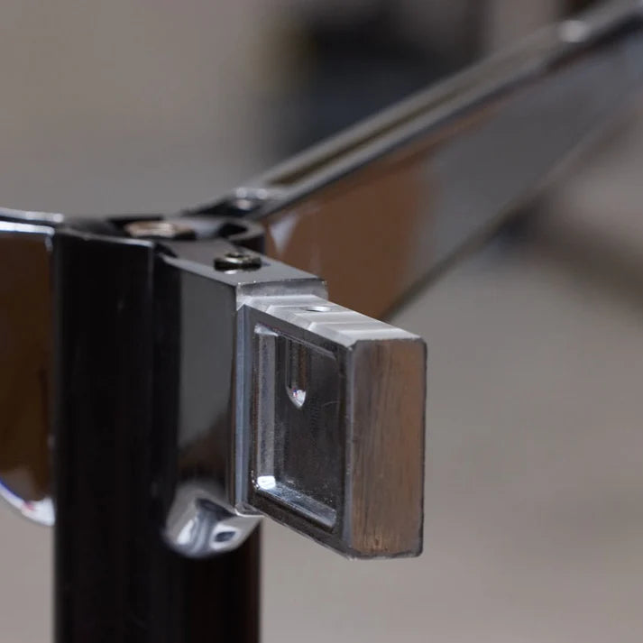 Eames Segmented Table Chrome, lengths 180-280 cm, width 130 cm