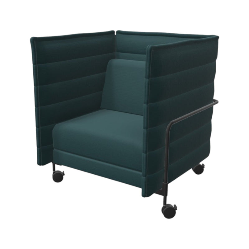 Alcove Fauteuil, Laser, Teal Blue