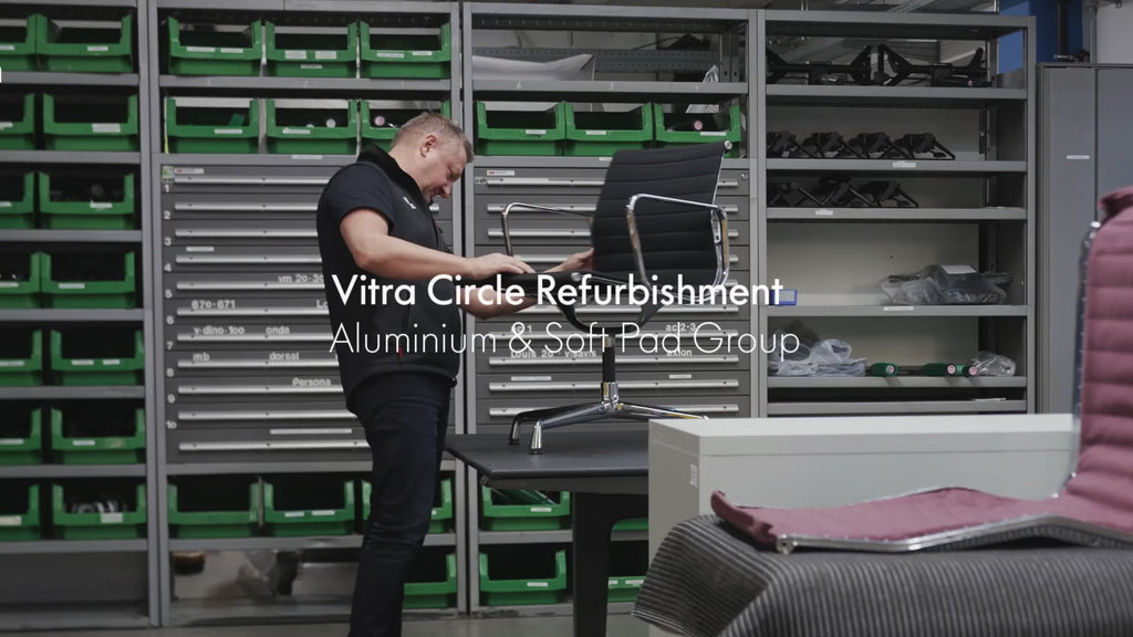 Refurbishment Soft Pad Chair EA 207, 208